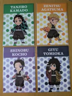 鬼滅の刃 不二家ミルキー クリアファイル 全8枚コンプリートセット