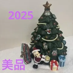 美品✨ポップコーンバケット　ミッキー クリスマスツリー プレゼント　ディズニー