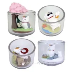 全４種 コンプリート 夏目友人帳 ニャンコ先生 四季折々 てらりうむ ガチャ Ｕ