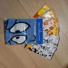 ★新品未使用★ディズニー ハンドタオル 1枚・ミニタオル 6枚セット