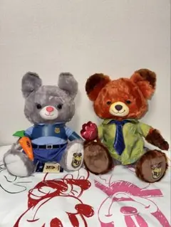 ユニベアシティ ズートピア ニック ジュディ パウシクル パウキャロット