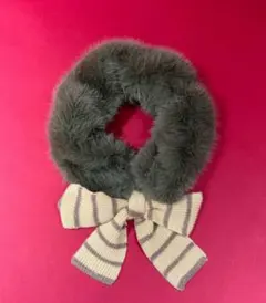 【＠yuna_maruu企画】【Me＋Me/ミープラスミー】ファーマフラー