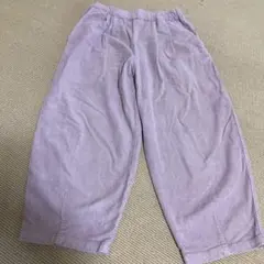 シーズンリーズンモーヴピンク　コーデュロイ コクーンパンツ　M