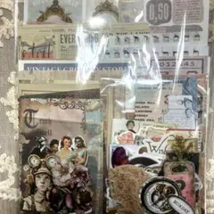 コラージュ素材 ヴィンテージ 230点 おすそ分け まとめ売り