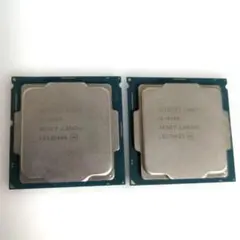 Intel Core i5-8400 CPU 2個セット
