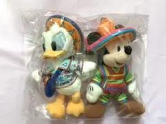 ディズニーシー 12周年 ミッキー ドナルド ぬいぐるみバッジ 2点セット