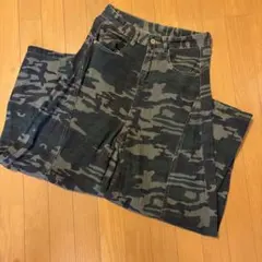 antimid 迷彩柄 デニムパンツ swag スケーター sk8 - メルカリ