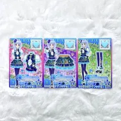 アイカツスターズ　ダークグリーンスターコーデ　白銀リリィ