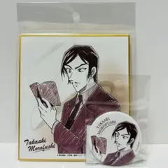 名探偵コナン　ペンシルアート　ミニ色紙コレクション　缶バッジ　諸伏高明