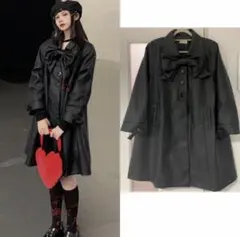 レザー トレンチコート
