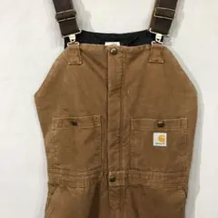 ブラウン オーバーオール