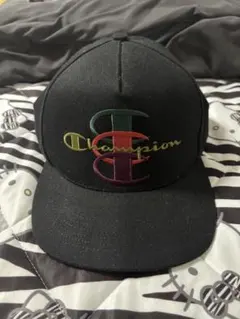 SUPREME×CHAMPION 5-PANEL CAP 17AW BLACK