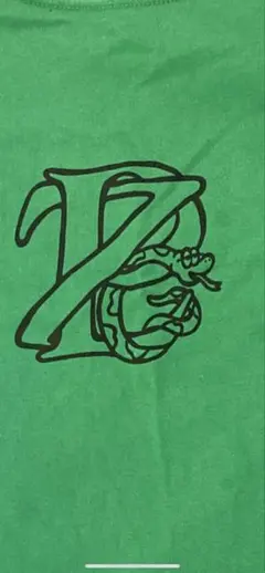 zorlac風　ロゴプリントTシャツ XLのサムネイル