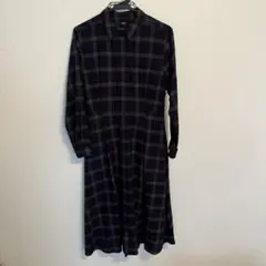 UNIQLO シャツワンピース　チェック