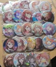 花里みのり グリッター缶バッジ まとめ売り