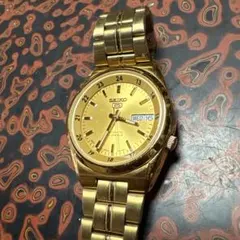 腕時計 SEIKO 5 SPORTS 7S36-00A0 イエロー デイデイト - メルカリ