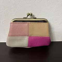 がま口財布 ピンク