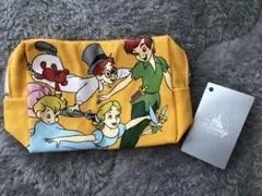 ピーターパン ポーチ ディズニーストア イエロー