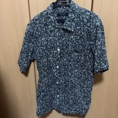 nano universe ペイズリー柄 半袖シャツ