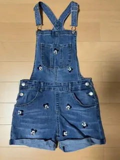 at PRIMARK ディズニー　デニムサロペット　ショートオール