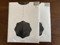 ATSUGI ASHIRIA ラメブラック ストッキング L-LL