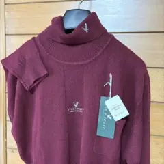 新品/サイズM/ライル＆スコット/暖かカシミヤタッチ/ロールネックセーター