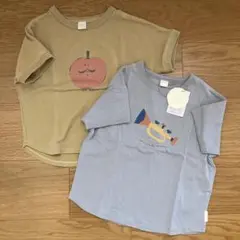 テータテート　半袖Tシャツ 110サイズ 2枚セットのサムネイル