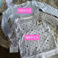 リサとガスパールトレーナー100 とグッデイカットソー110　セット