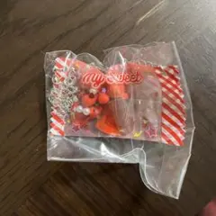 推し活シャカシャカキャンディバッグ　レッド
