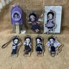 鬼滅の刃　アクリルキーホルダー7種　胡蝶しのぶ　みにきゃら