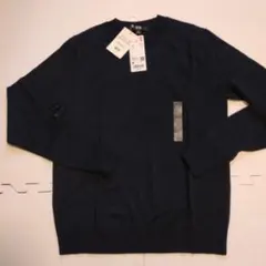 新品未使用　ユニクロ　エクストラファインメリノウール　クルーネック　セーター