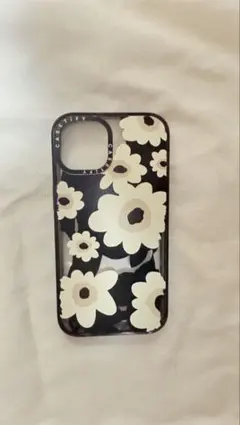 Casetify フラワーパターン ソフトケース