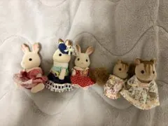 シルバニアファミリー人形5体セット