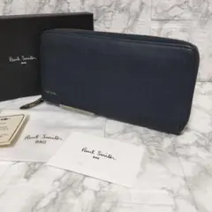Paul Smith ポール・スミス 長財布 ブラック ラウンドファスナー