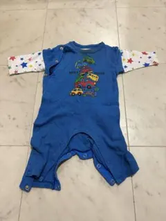 miki HOUSE 車刺繍ロンパース 70