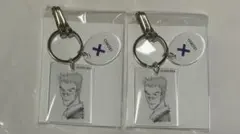 HUNTER×HUNTER クリアベースキーホルダー　レオリオ