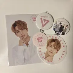 SEVENTEEN ジョンハン　ポストカード　缶バッジ　セット　まとめ売り