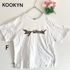 KOOKY'N/クーキー/BRONX/ヴィンテージライクロゴTEE半袖TシャツF