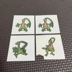 ポケモンパンシール ジュプトル 4枚セット デコキャラ 第一パン