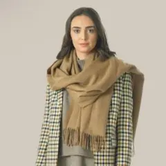 JOSHUA ELLIS ジョシュアエリス　カシミア大判ストール