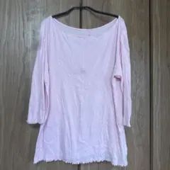 【お値下げ】エトレトウキョウ　ソフトリブトップス　ピンク
