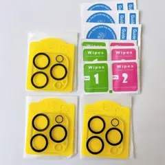 3個入り iPhone15 pro/15pro max カメラ保護フィルム