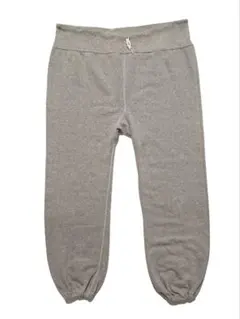 【 珍色 】 70s ヴィンテージ 股下ガゼット 無地 スウェットパンツ グレー