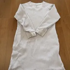 UNIQLO ワッフル生地 ワンピース