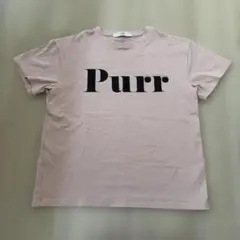 ロゴTシャツ Purr ピンク カジュアル（エイミーイストワール）のサムネイル