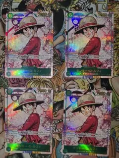 ワンピースカード　モンキー・D・ルフィ OP13-118 シークレット パラレル