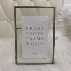 BRASS フォトフレーム　タロン(S) 真鍮フレーム