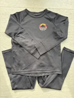 BURTON 黒　ベースレイヤー　スノーボードインナー