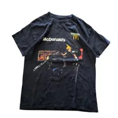 レア クラウド マクドナルド Tシャツ ブラック ファイナルファンタジー 
