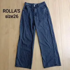 ROLLA'S HEIDI ハイライズ ルーズストレート デニム size26のサムネイル